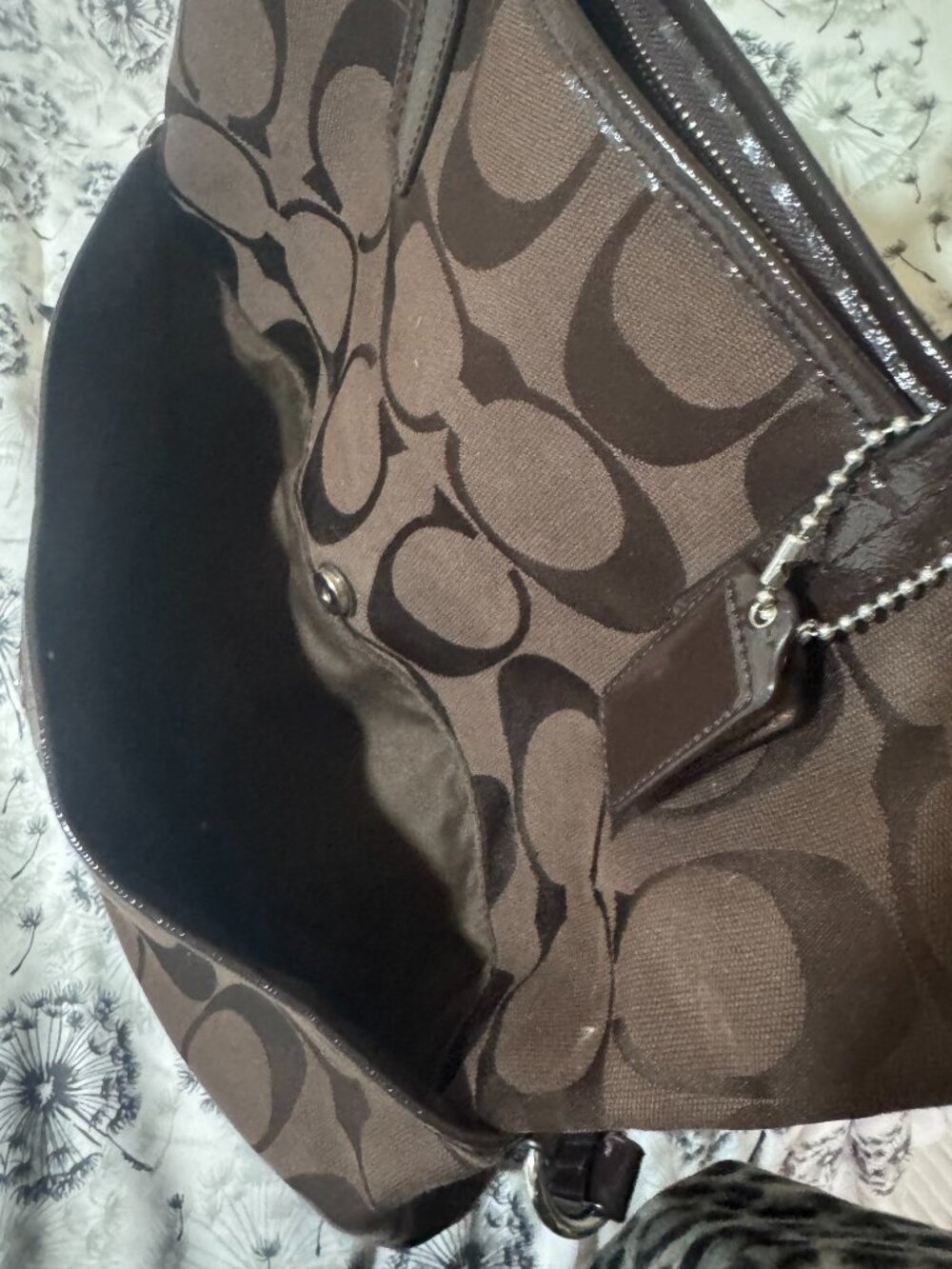 Authentic Coach Signature Foldover Crossbody travel bag F23304 - Picture 3 of 9